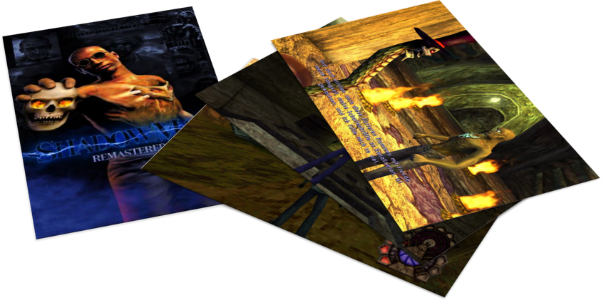 Screenshots from Shadowman game